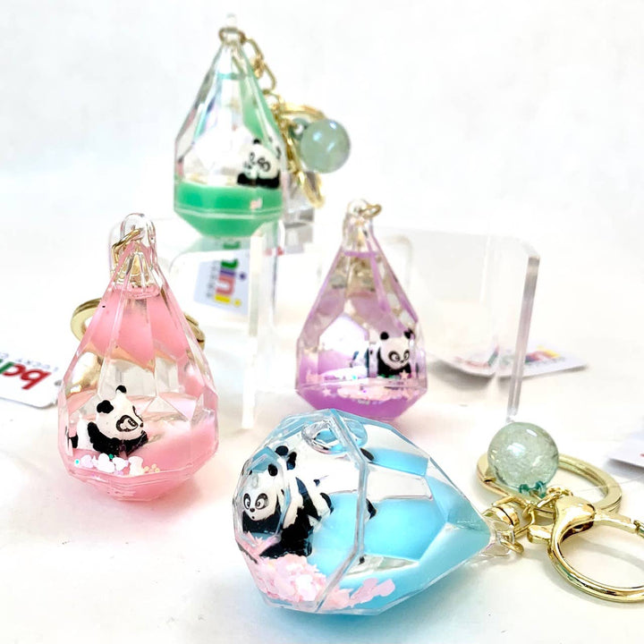 Panda Tear Drop Key Charm