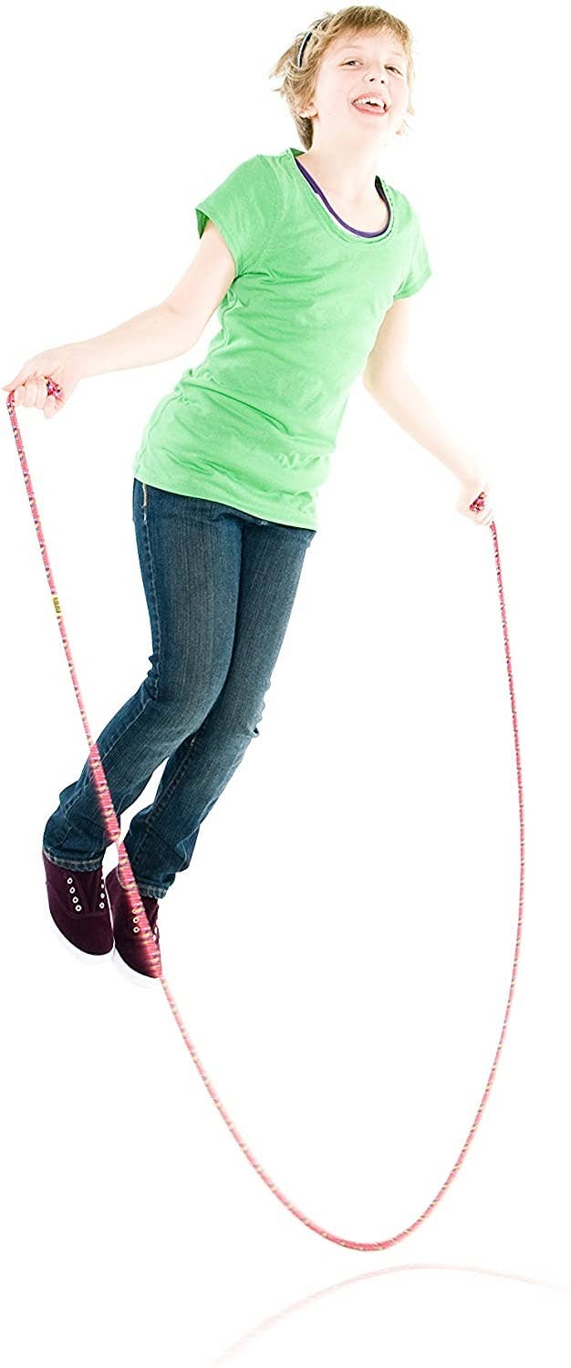 Purple 8Ft Jump Rope - Rainbow By Just Jump It