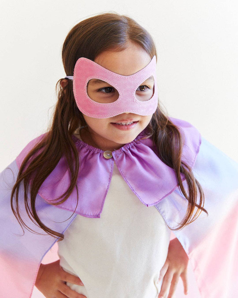 Silk Mask - Pink and Purple