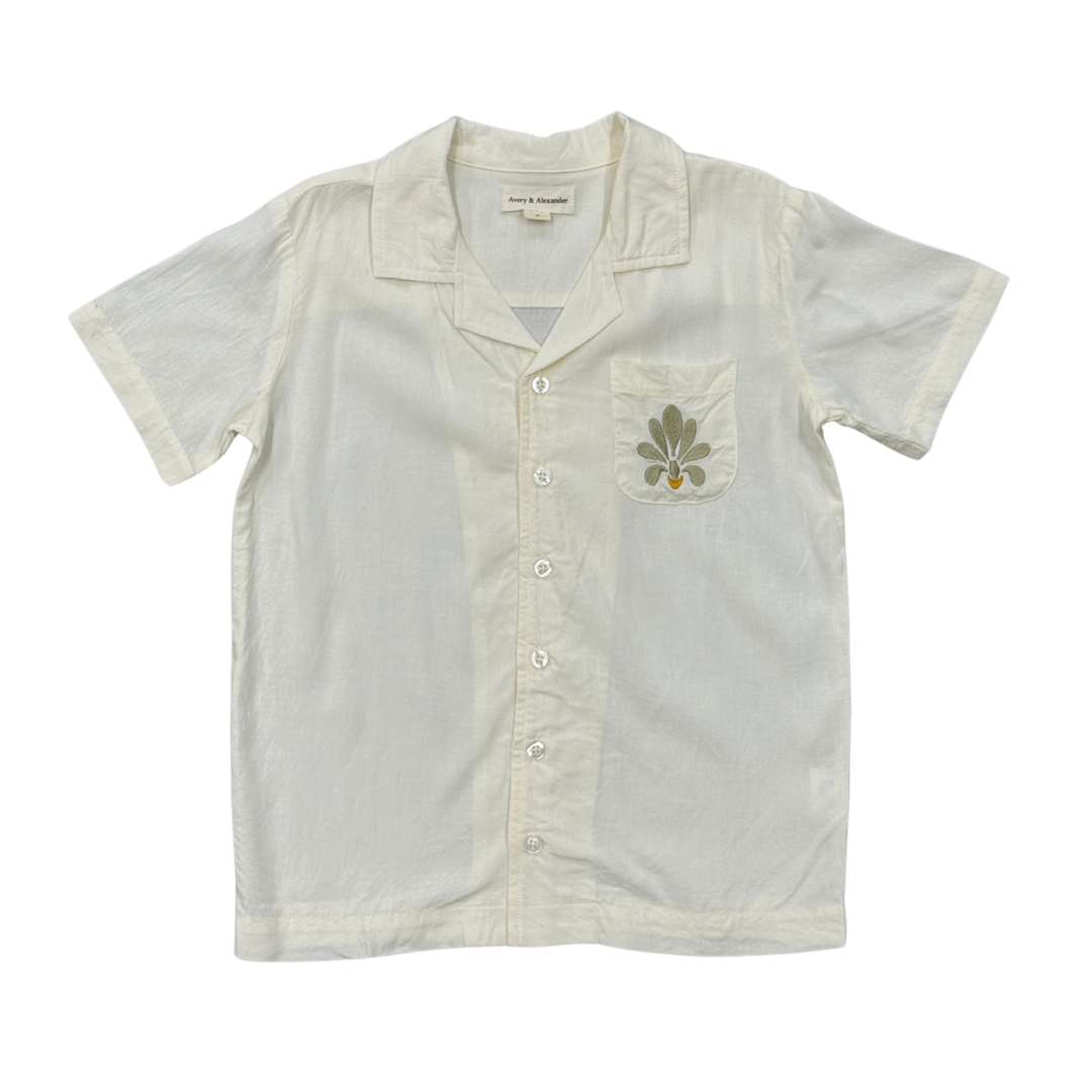 Avery & Alexander - Boy's Linen Button Top