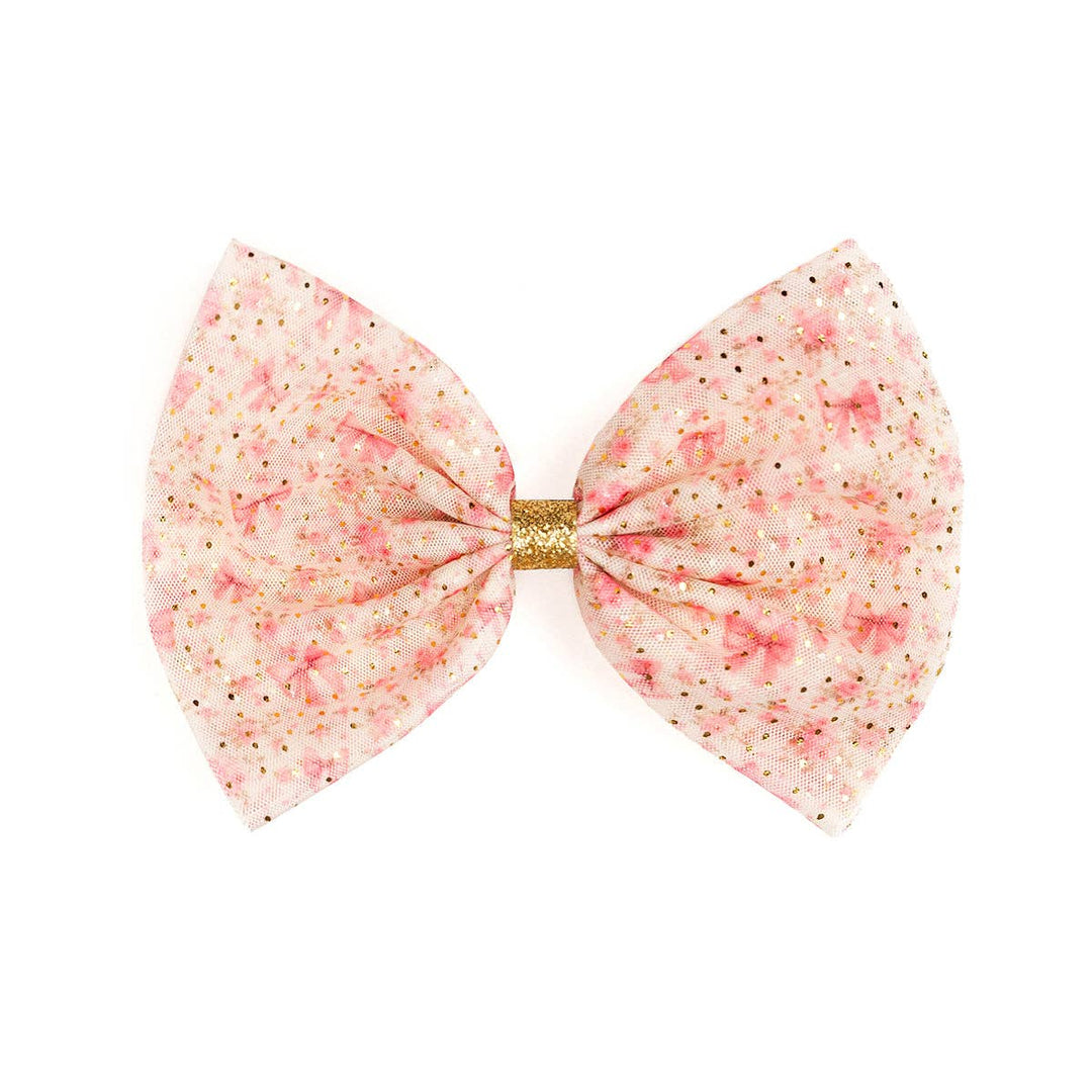 Ditsy Floral Bow Clip