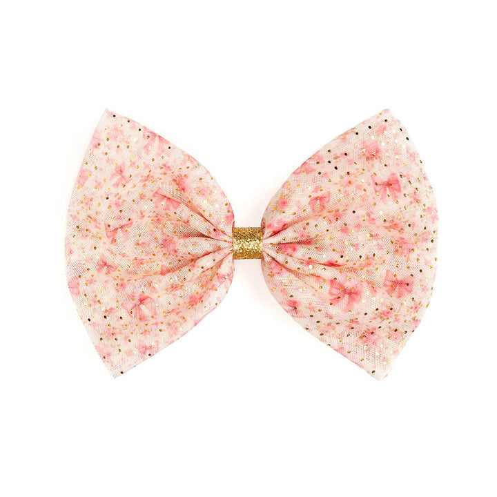 Ditsy Floral Bow Clip