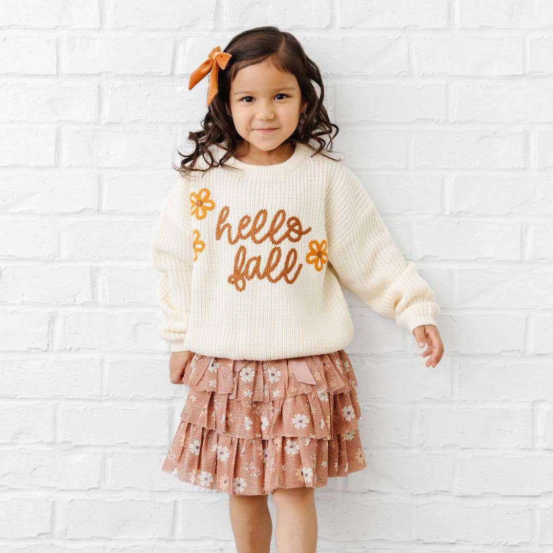 Ditsy Fall Floral Tutu