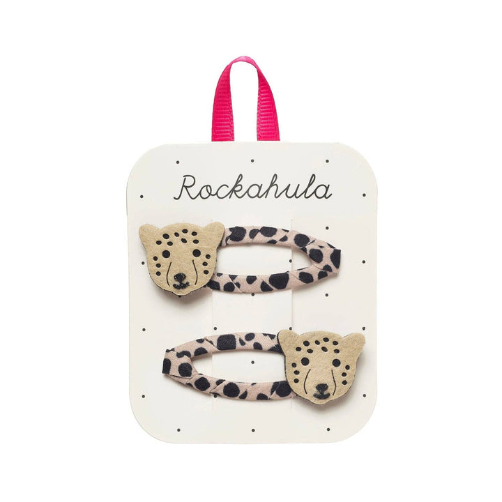 Lottie Leopard Hair Clips