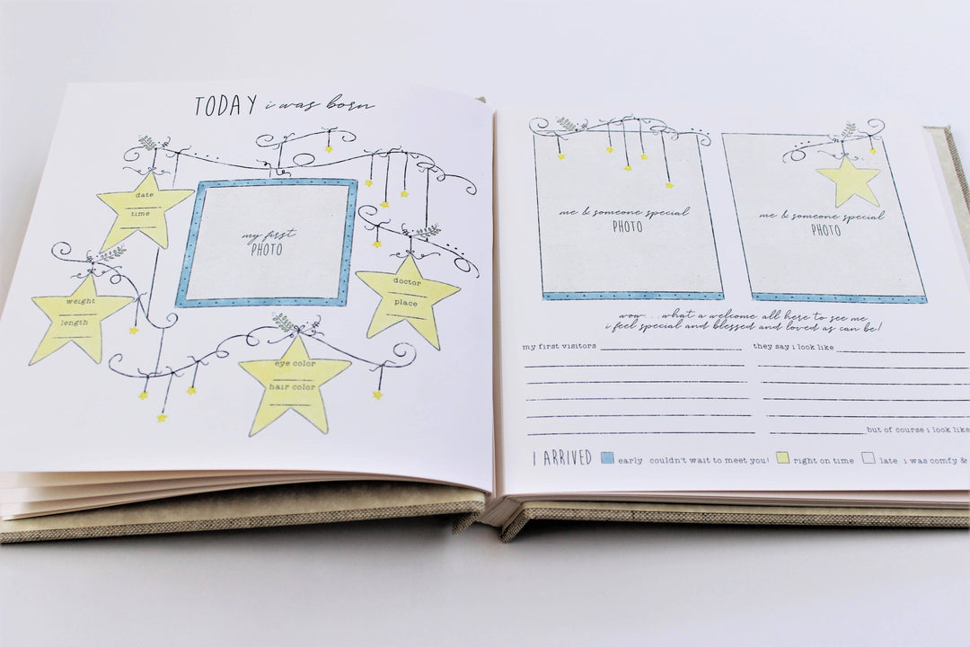 Mermaid Baby Memory Book