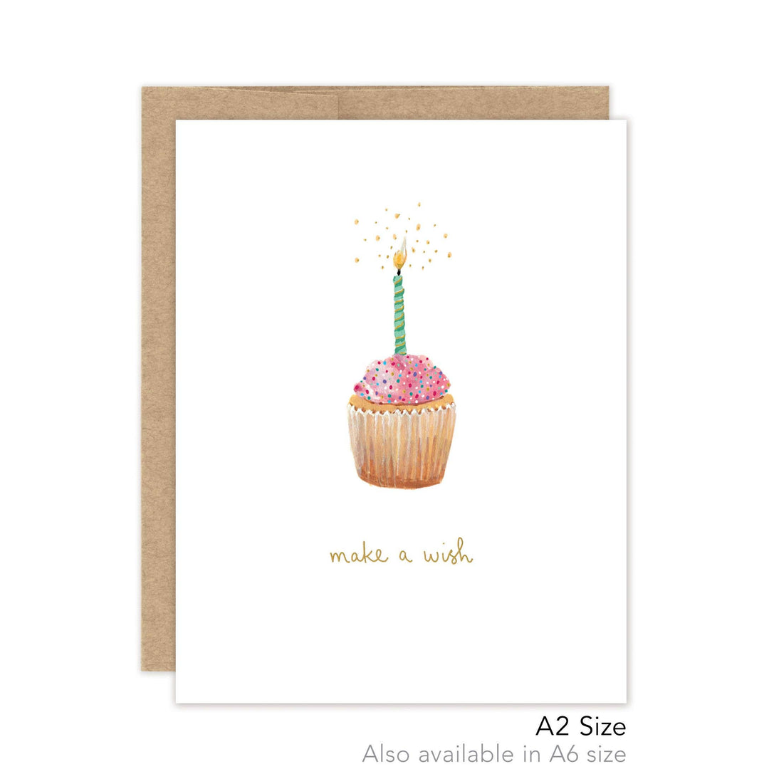 Make a Wish Cupcake Card