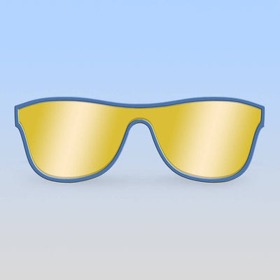 Single Shield Sunglasses | Cloudy Blue