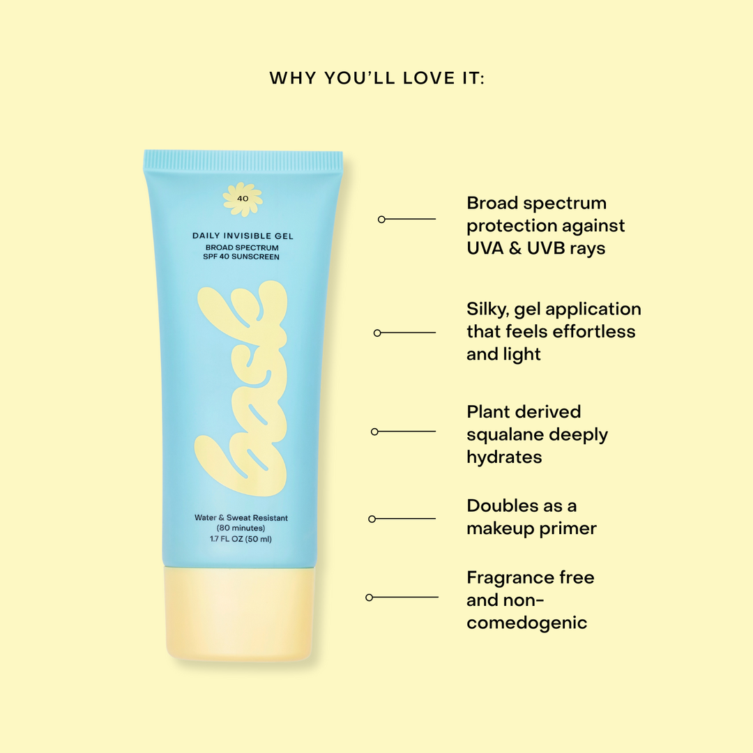 SPF 40 Invisible Gel Face Sunscreen
