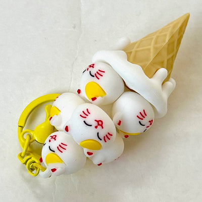 CAT CONE KEY CHARM
