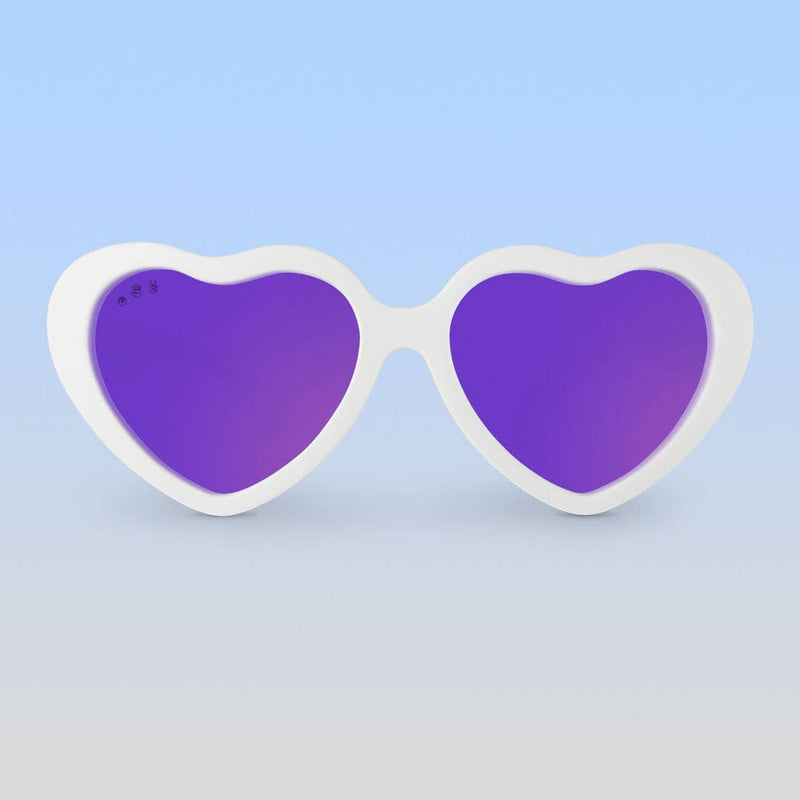 Heart Sunglasses | White