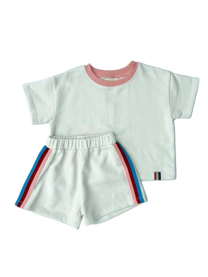 Taylor Set - Marshmallow Stripe