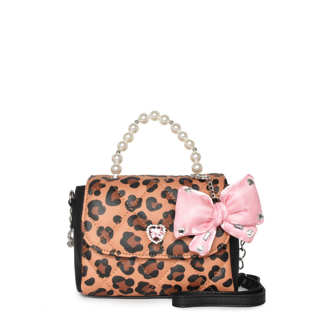 Leopard Charm Bag