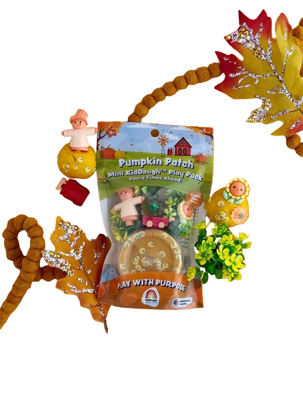 Pumpkin Patch Mini KidDough Play Pack