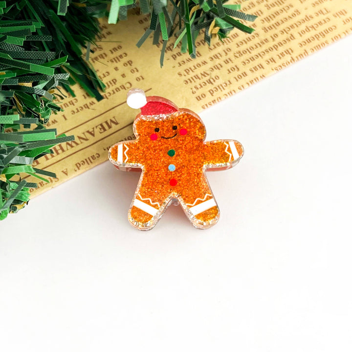 Christmas Mini Claw Clip