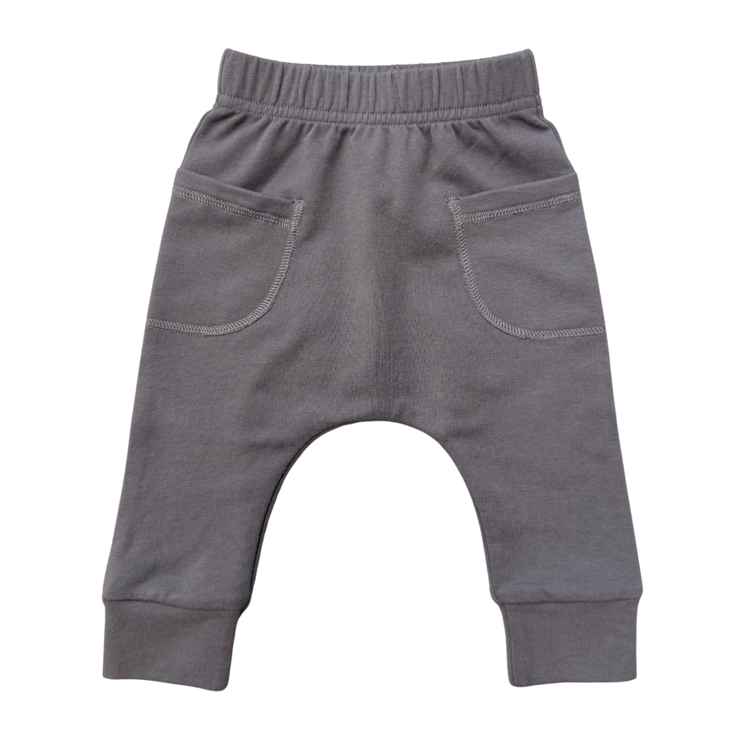 Baby Pocket Pants - Tornado Gray