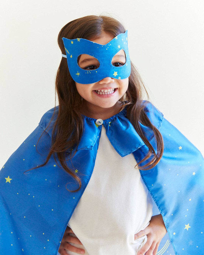 100% Silk Dress-Up Mask - Star