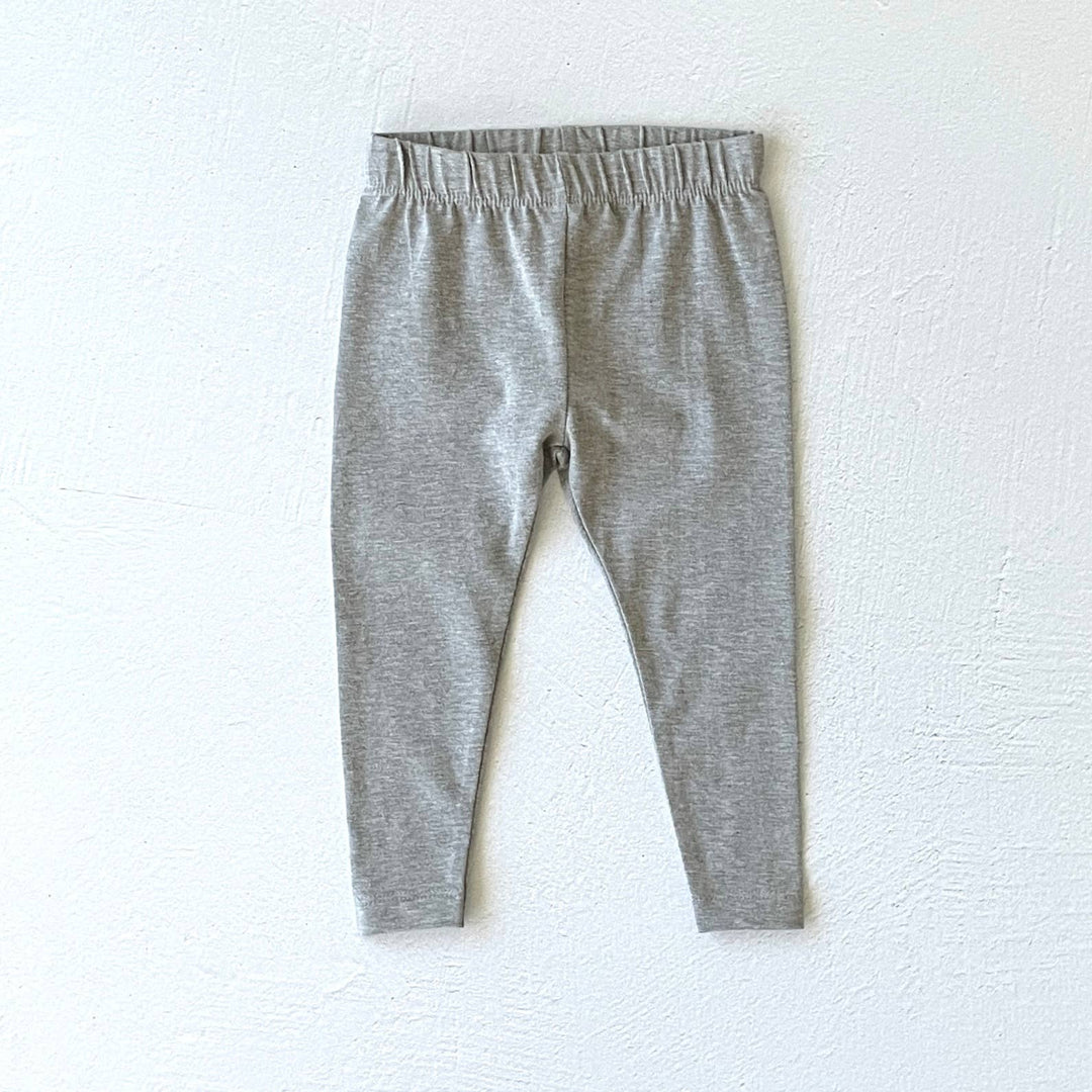 Stripe/Solid Rib Knit Leggings