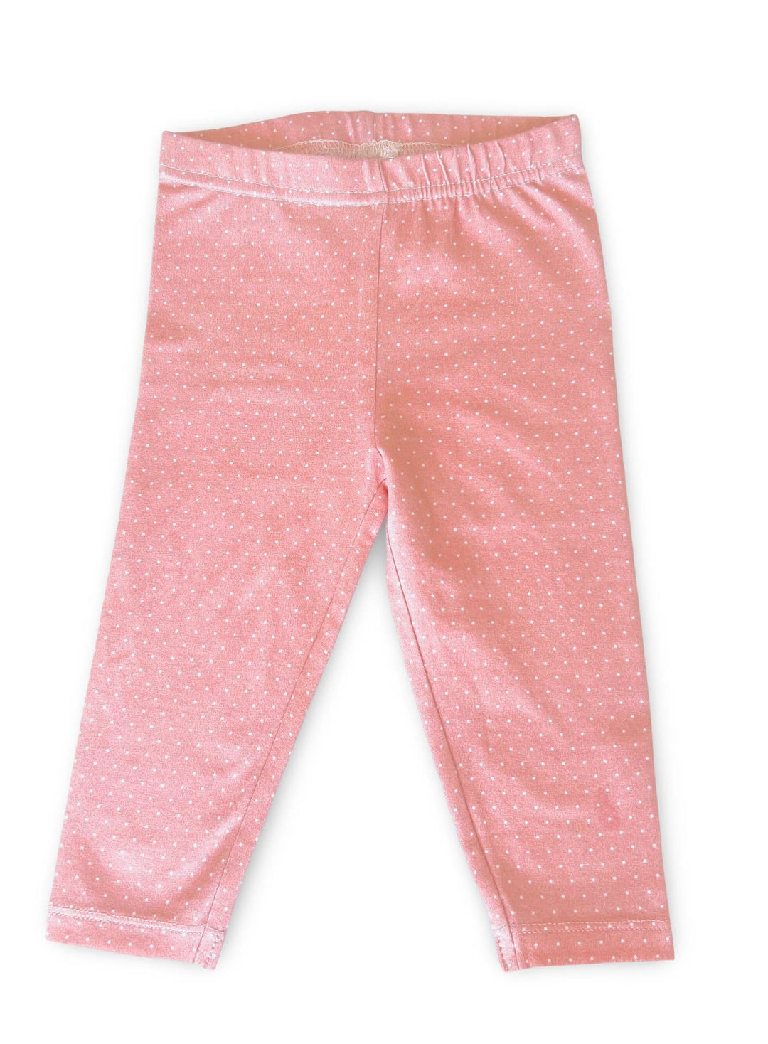 Pink Polka Dot Leggings