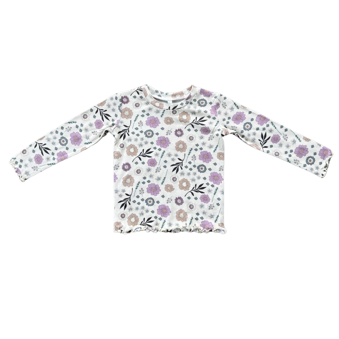 Lettuce Hem Tee Bamboo - Winter Formal