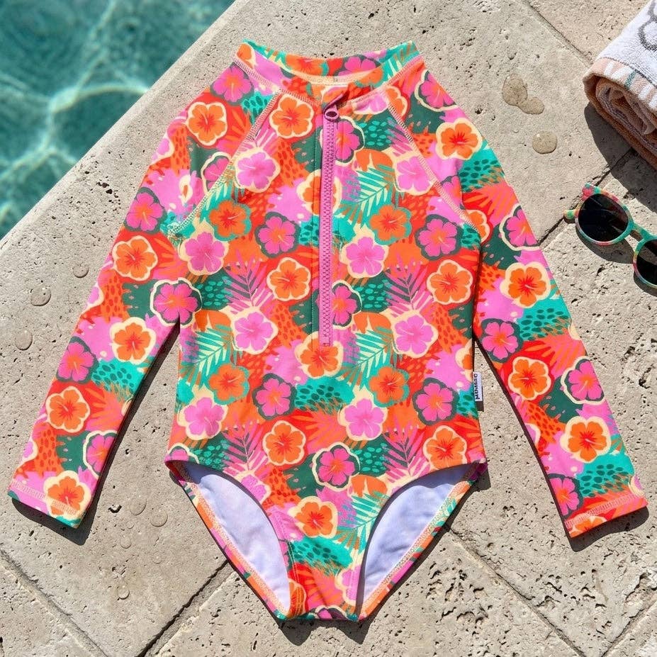 Nola One-Piece Swimsuit - Aloha