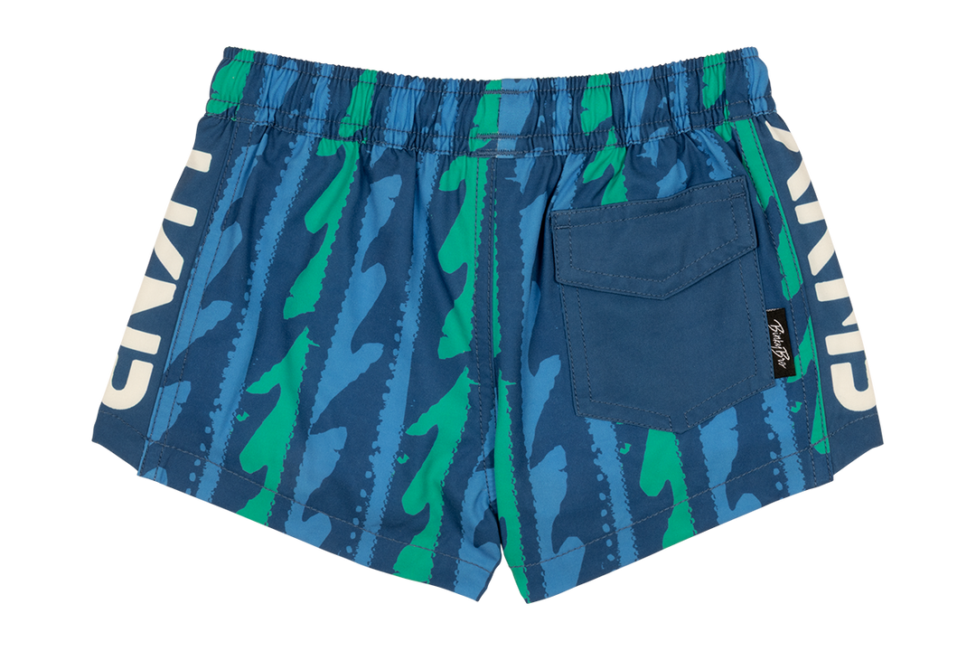 Trunks - Stamped Blue Crush