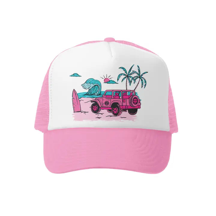Barbie Beach Trucker Hat
