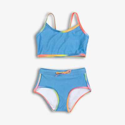 Stella Bikini Short Set - Digital Denim