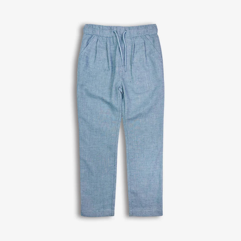 Resort Pants - Blue Chambray