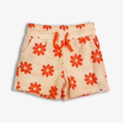 Resort Shorts - Orange Flowerss