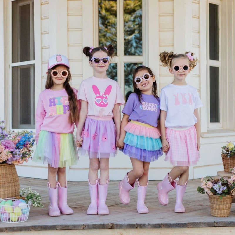Pink Gingham Tutu - Dress Up Skirt - Kids Spring Tutu