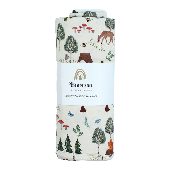 Luxury Bamboo Blanket - In the Woods