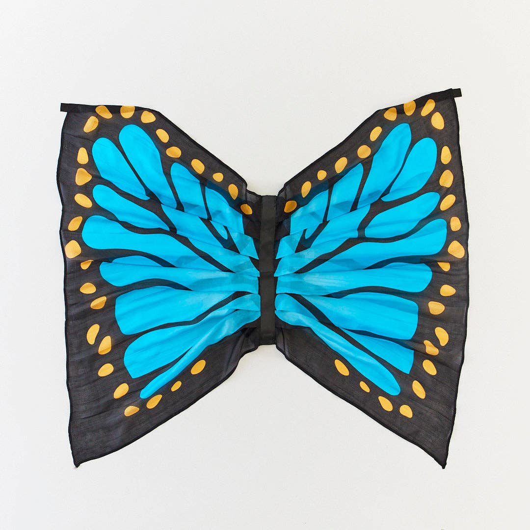 Sarah’s Silks - Blue Butterfly Wings