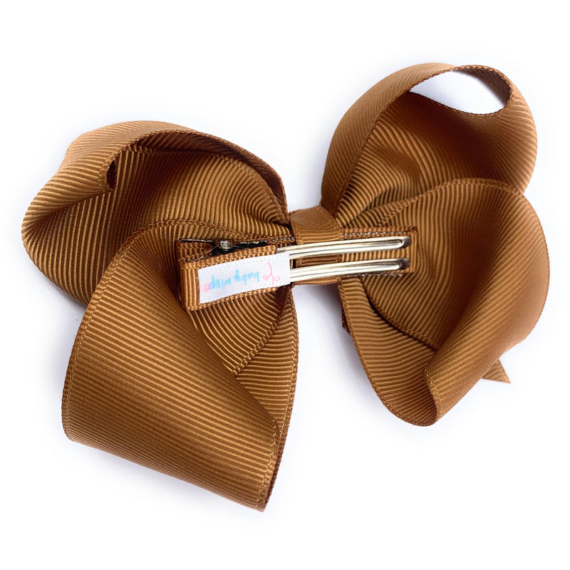 Americana Boutique Ribbon Bow,Big Bow, Alligator Hair Clip