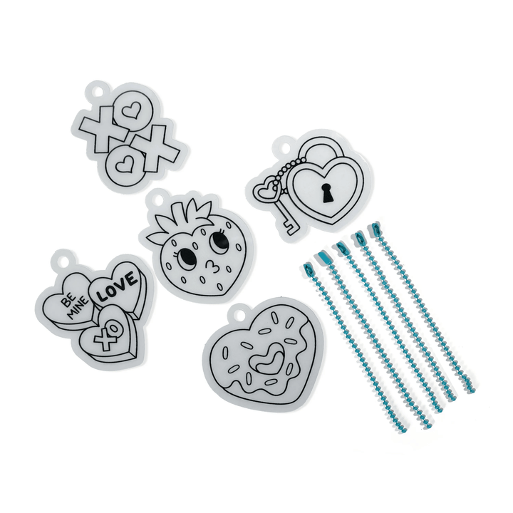 Mini Shrink-Its!: D.I.Y. Shrink Art Kit - Hugs & Kisses