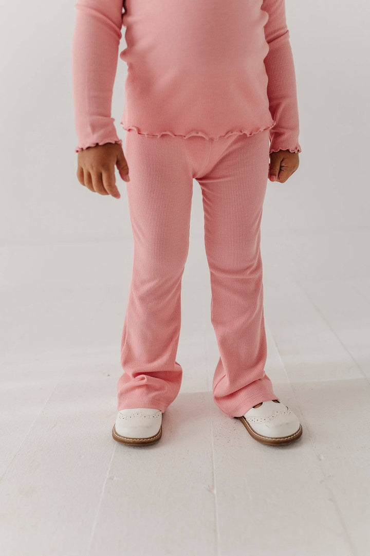 Flare Pants - Rose