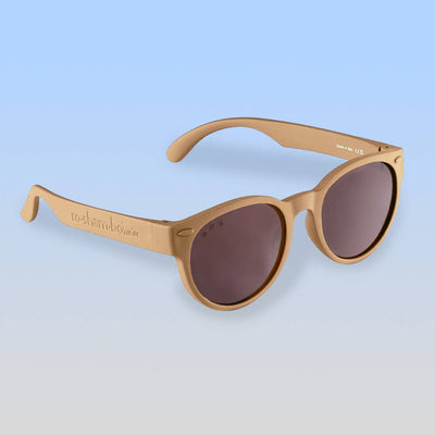 Round Sunglasses | Latte Brown