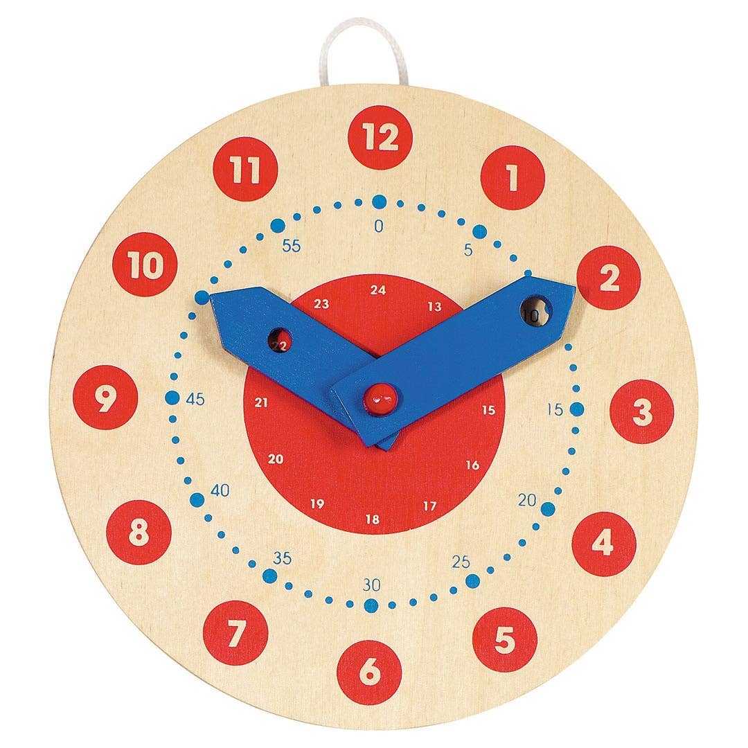 Wooden Learning Clock