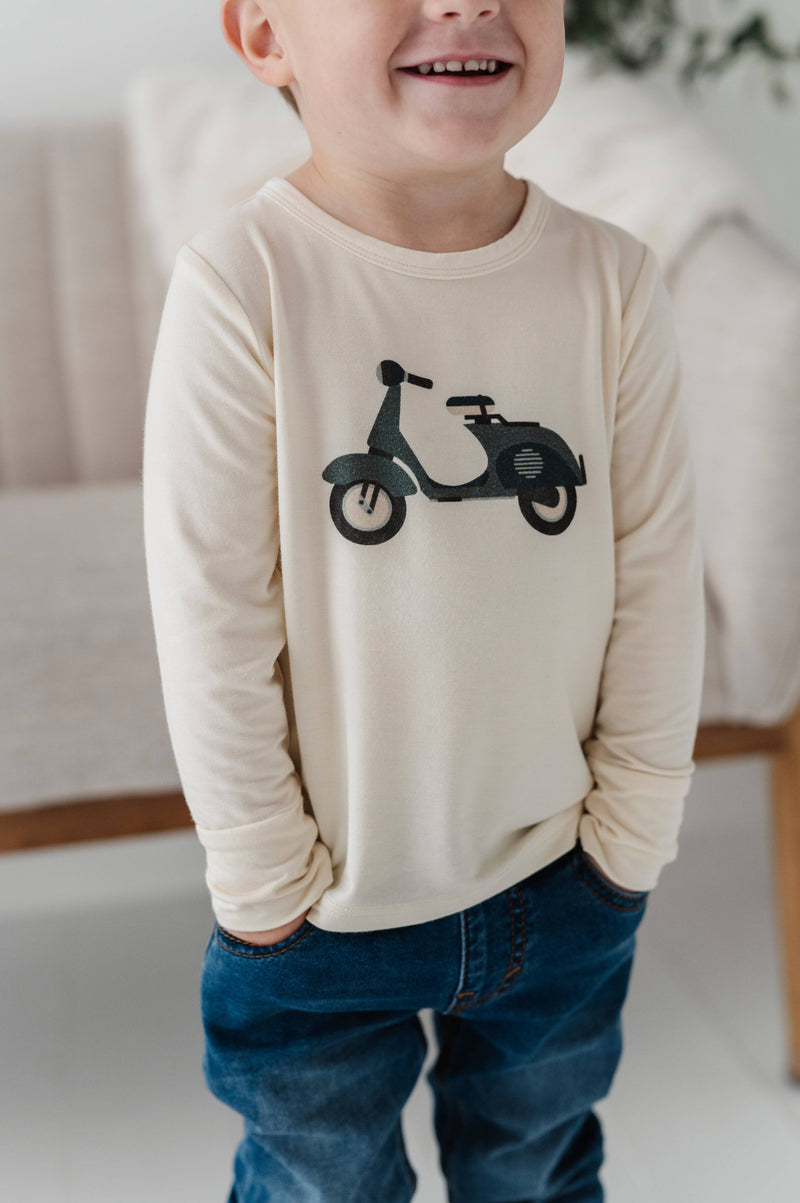 Scooter Long Sleeve Tee