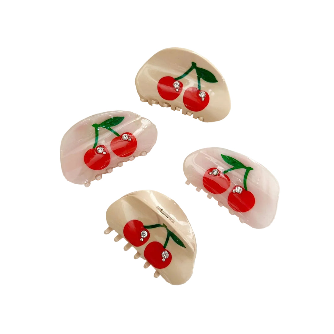 Cherry Claw Clip