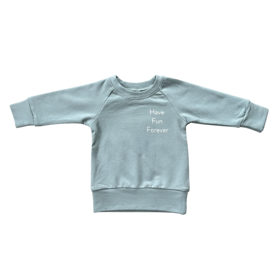 Boy's Raglan Sweatshirt - Have Fun Forever