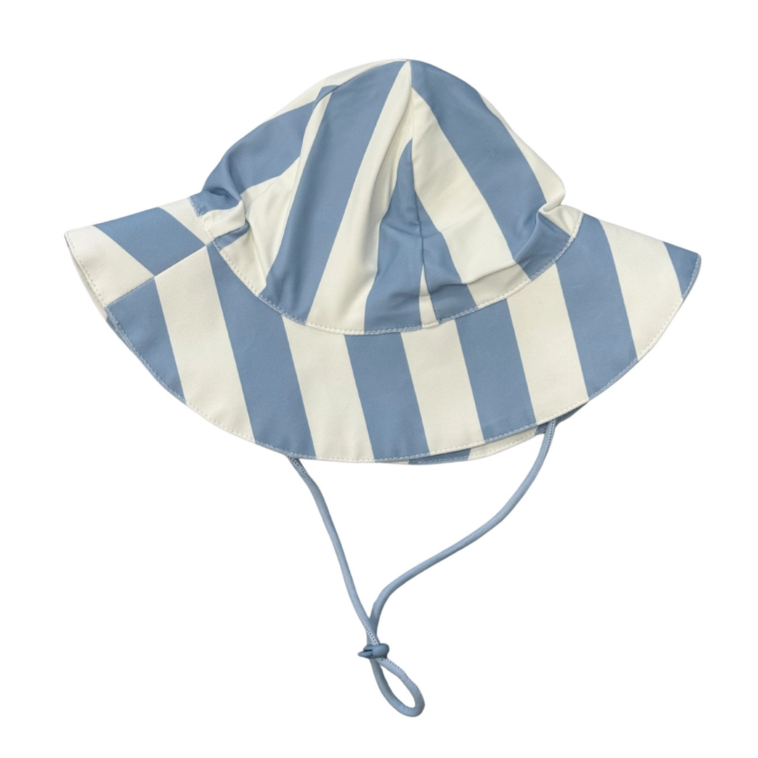 Sun Hat - Spring Blue Stripe