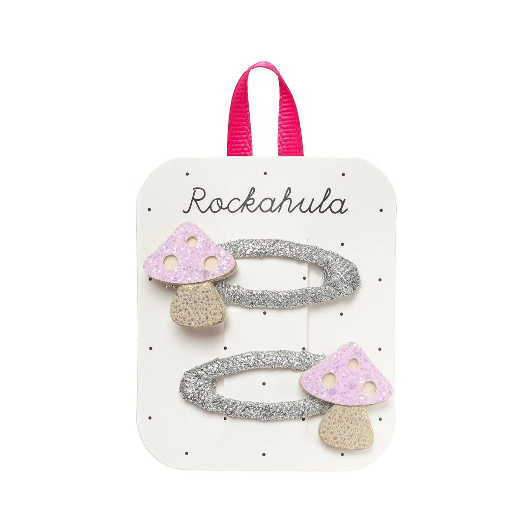 Enchanted Toadstool Hair Clips