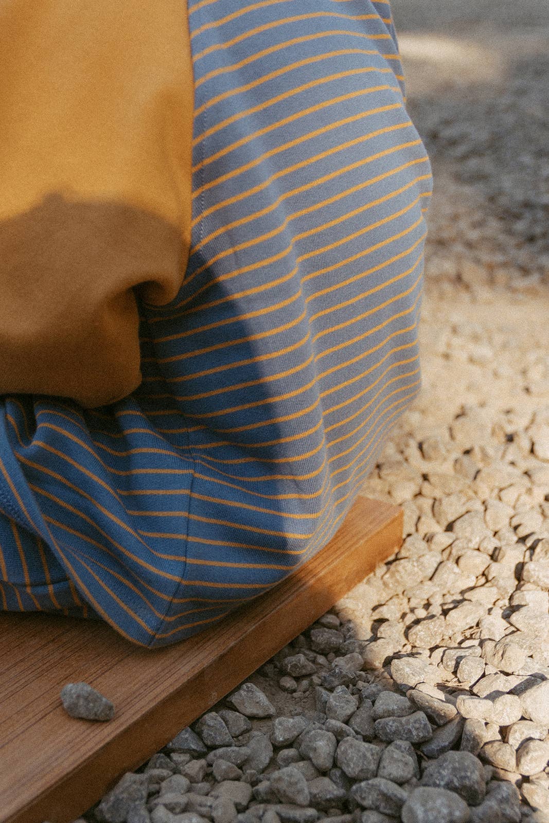 Chase Set - Stone/Mustard Stripe
