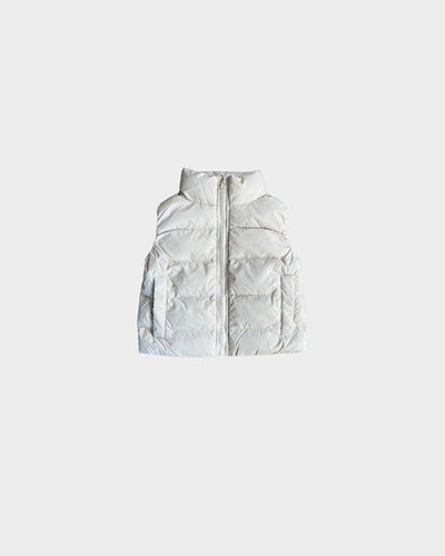 Puffer Vest - Almond