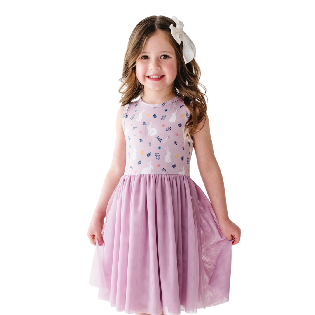Bamboo + Tulle Dress - Belle Bunny 