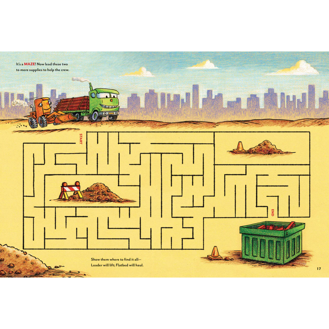 Goodnight, Goodnight, Construction Site Sticker & Activity Book