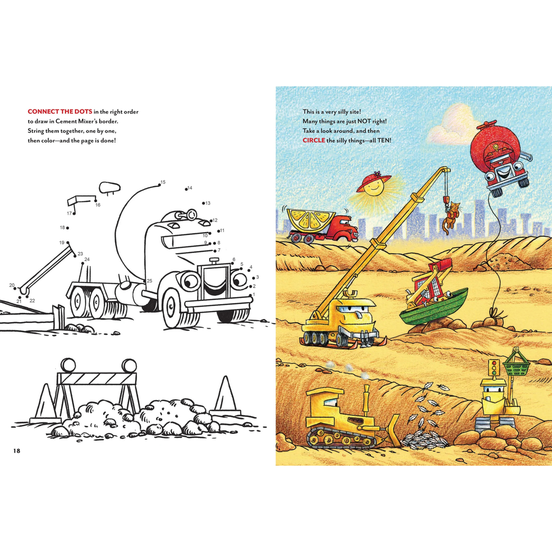 Goodnight, Goodnight, Construction Site Sticker & Activity Book