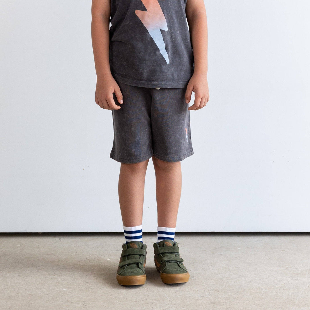 Bolt Sweatshorts - Charcoal
