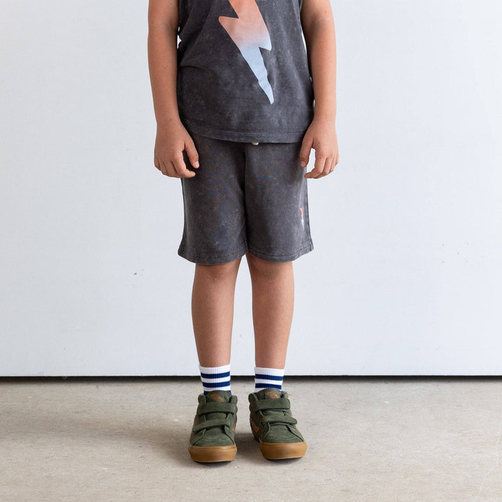 Bolt Sweatshorts - Charcoal