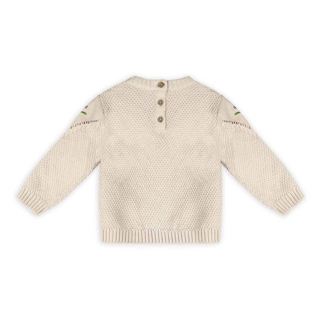 Ivy Floral Baby Pullover
